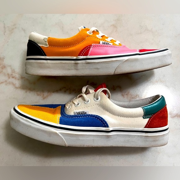 Vans Colorful Patchwork Sneakers - Picture 2 of 6